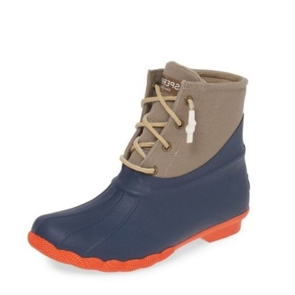 Sperry Saltwater Waterproof Rain Boot - Picture 1 of 6